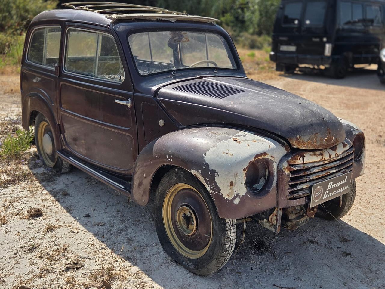 Fiat Topolino 500C BELVEDERE METALLICA -DA RESTAURO-