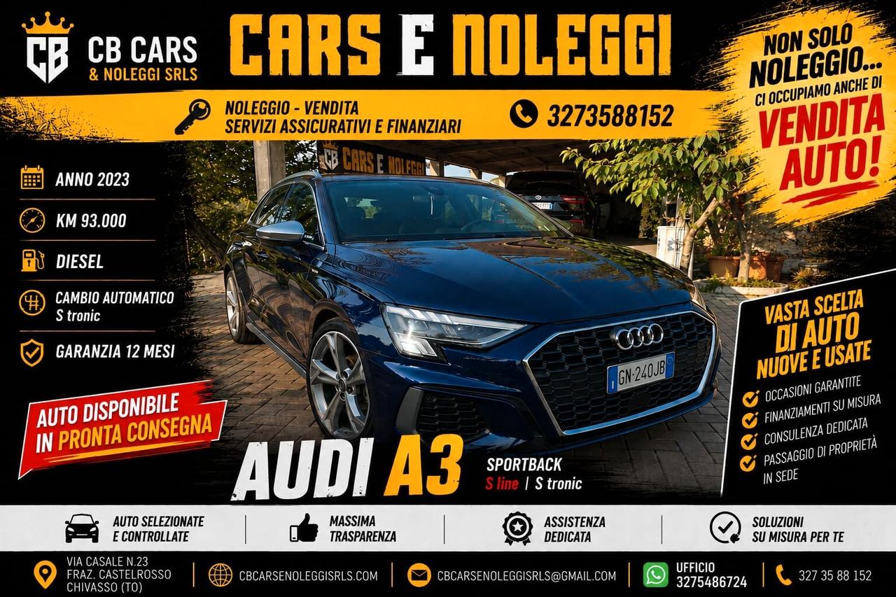 Audi A3 SPB 35 TDI quattro S tronic S-line edition