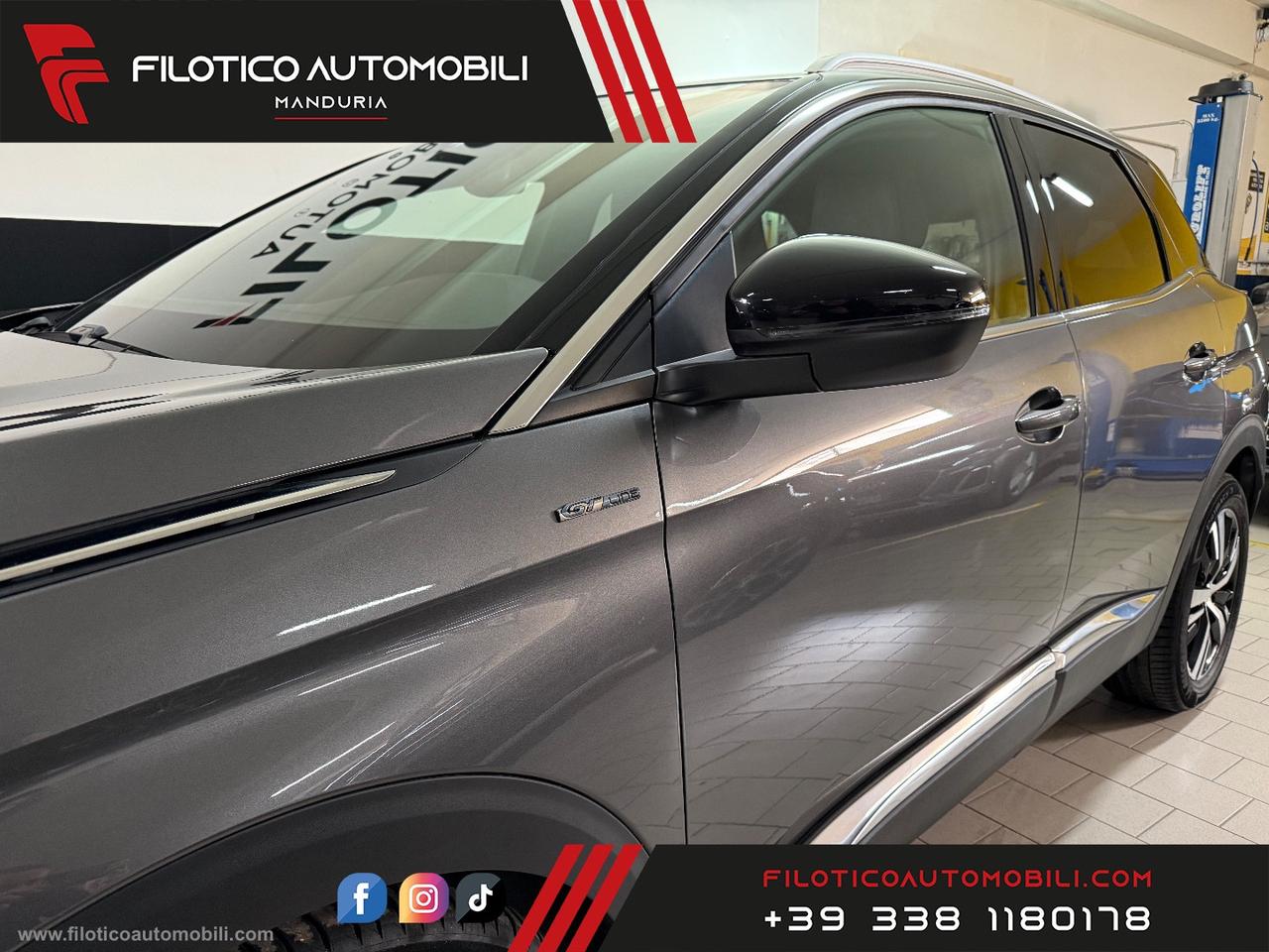 PEUGEOT 3008 BlueHDi 130 S&S EAT8 GT Line LUCI AMBIENT - FULL LED