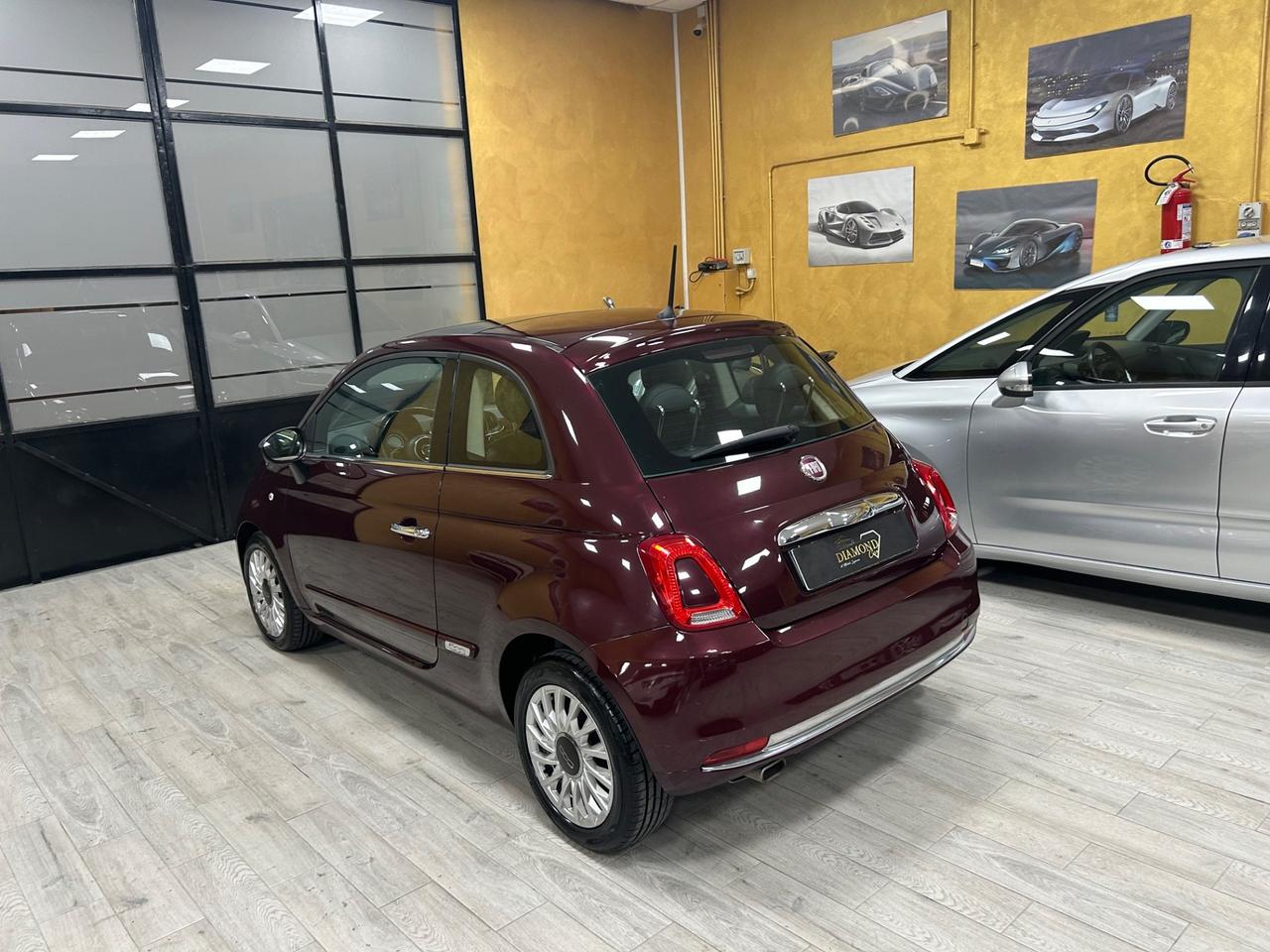 FIAT 500 1.3 Multijet 95 CV Lounge “FULL/TETTO/LED”-2017