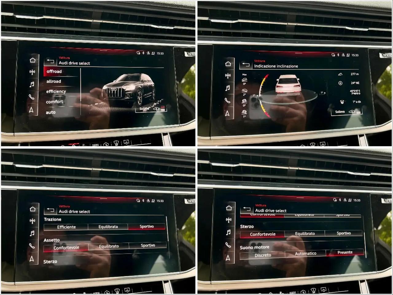 Audi SQ7 4.0 V8 Bi-Turbo TFSi 507cv aut. Tiptronic8 Quattro 7Posti Sport Attitude