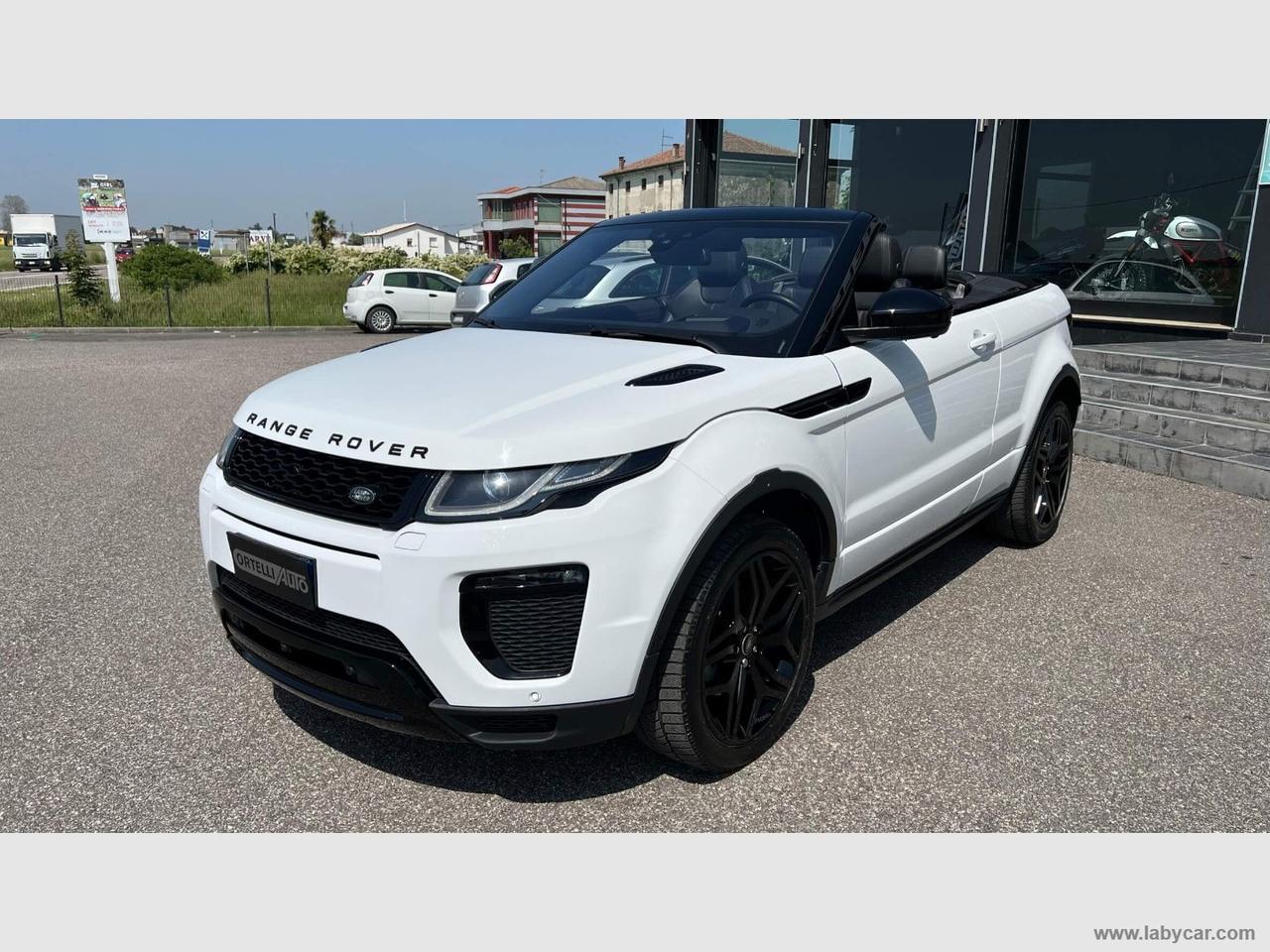 LAND ROVER RR Evoque 2.0 Si4 240CV Conv. HSE Dyn. TAGLIANDATA LAND ROVER