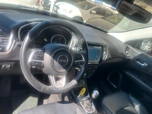 JEEP COMPASS 1,6 MJ LIMITED 12/2017 NAVIGATORE, TELECAMERA, INTERNI IN PELLE...