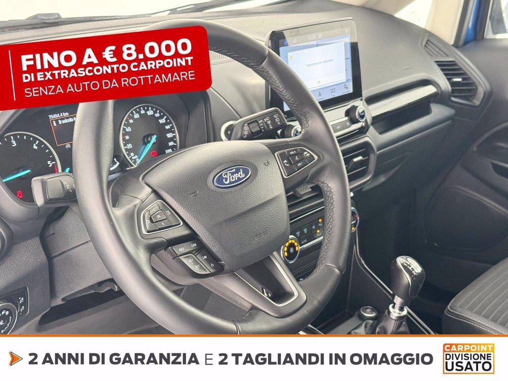 FORD Ecosport 1.5 tdci titanium s&s 100cv del 2018