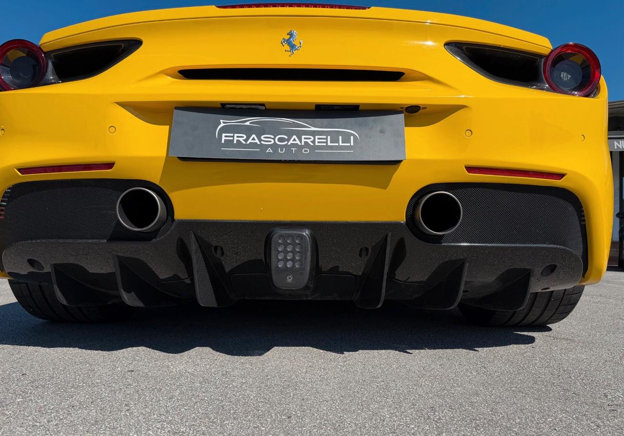 Ferrari 488 Spider/pack carbonio/lift/dispaly passeggero/unica!!!!
