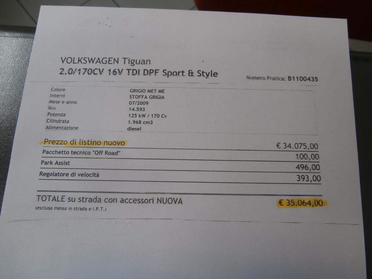 Volkswagen Tiguan 2.0 TDI 170 CV DPF 4MOTION Sport & Style