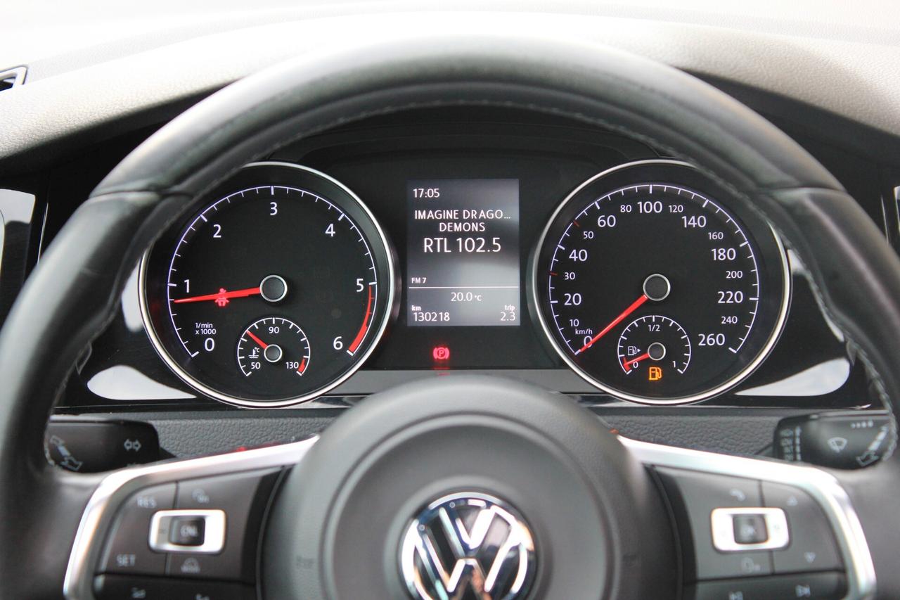 Volkswagen Golf VII 5p. R-Line 1.6 TDI 110CV TETTO PANORAMICO UNICO PROPRIETARIO