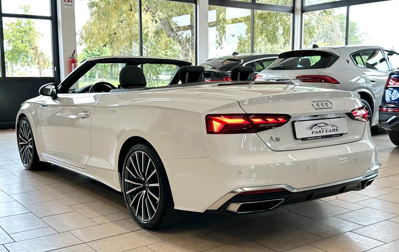 AUDI A5 CABRIO 40TDI S-LINE S-TRONIC *MASSAGGI*LUCI*CARPLAY*