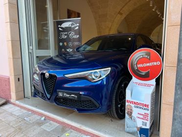 ALFA ROMEO STELVIO VELOCE BLU ANODIZZATO 2.2 210CV Q4 PELLE NAVI CAM ANNO 2021