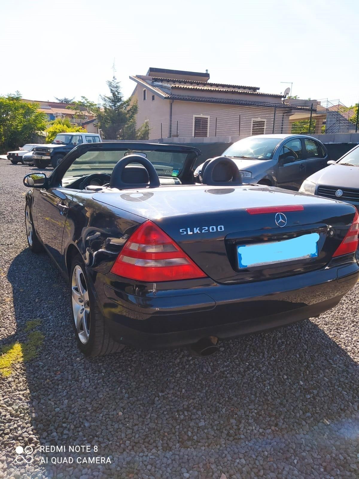 Mercedes-benz SLK 200 cat Kompressor CABRIO, ANNO 1998