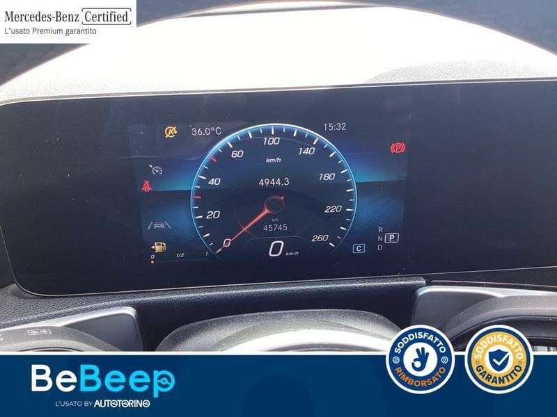 Mercedes-Benz Classe GLB GLB 180 SPORT PLUS AUTO