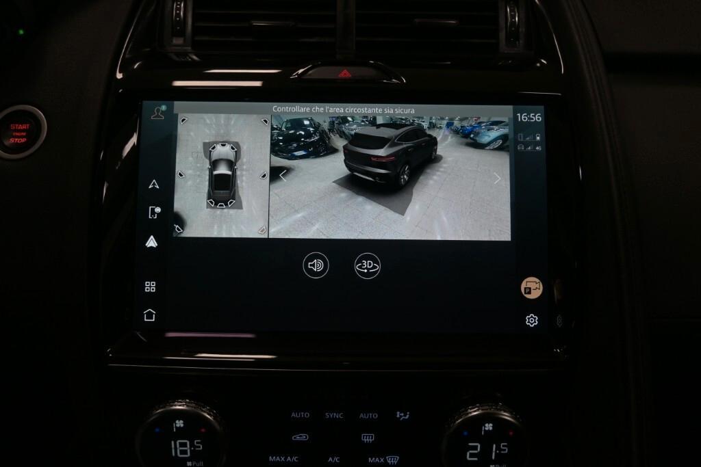 JAGUAR E-PACE 2.0D I4 163CV AWD AUTO S ( FARI LED - PELLE - PDC - TELECAMERA 360 - CERCHI 20 - NAVI - MIRROR )