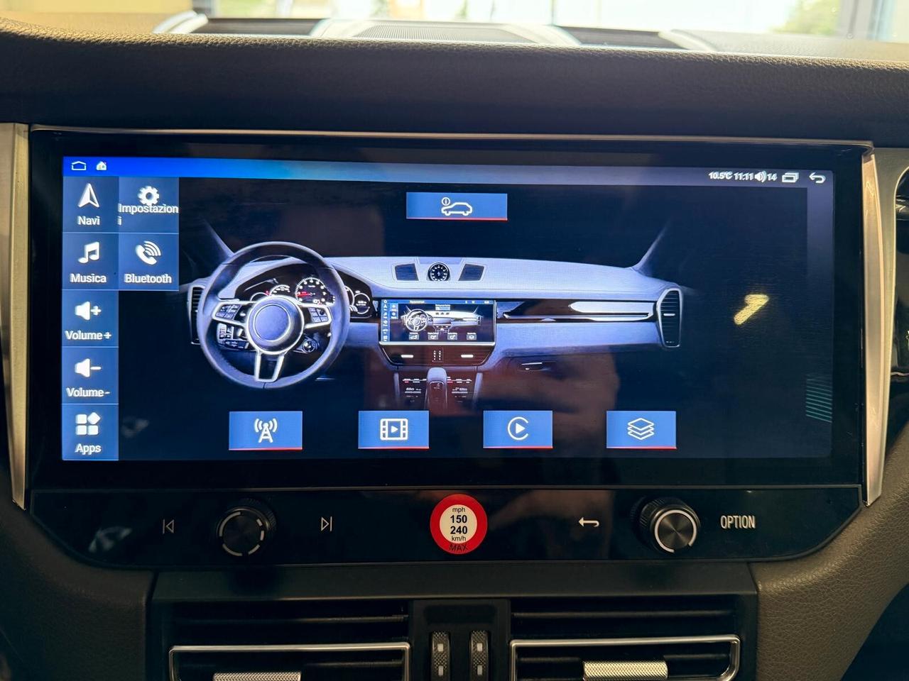 PORSCHE MACAN S 3.0 D 258CV PDK TETTO PELLE CAM ANNO 2015