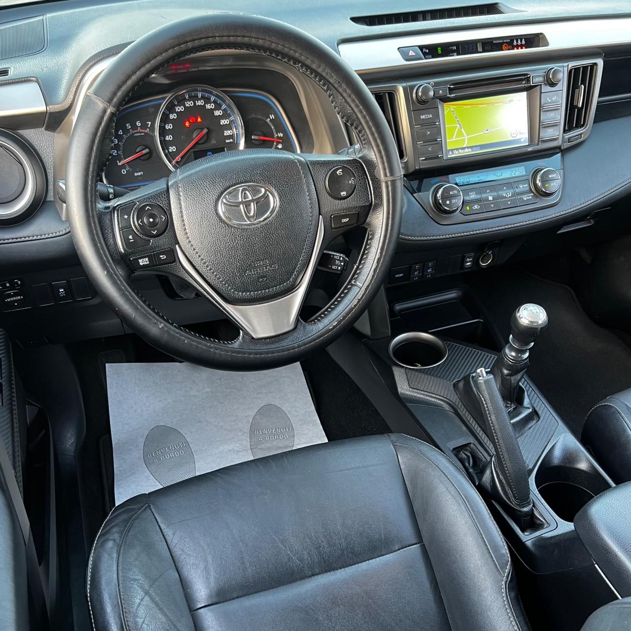 Toyota RAV 4 RAV4 2.0 D-4D 4WD Lounge, UNICO PROPRIETARIO, KM CERTIFICATI TOYOTA