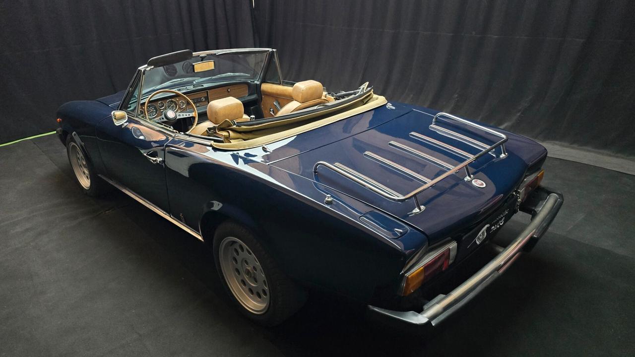 Fiat 124 Spider 1.8 cc certif. ASI con C.R.S