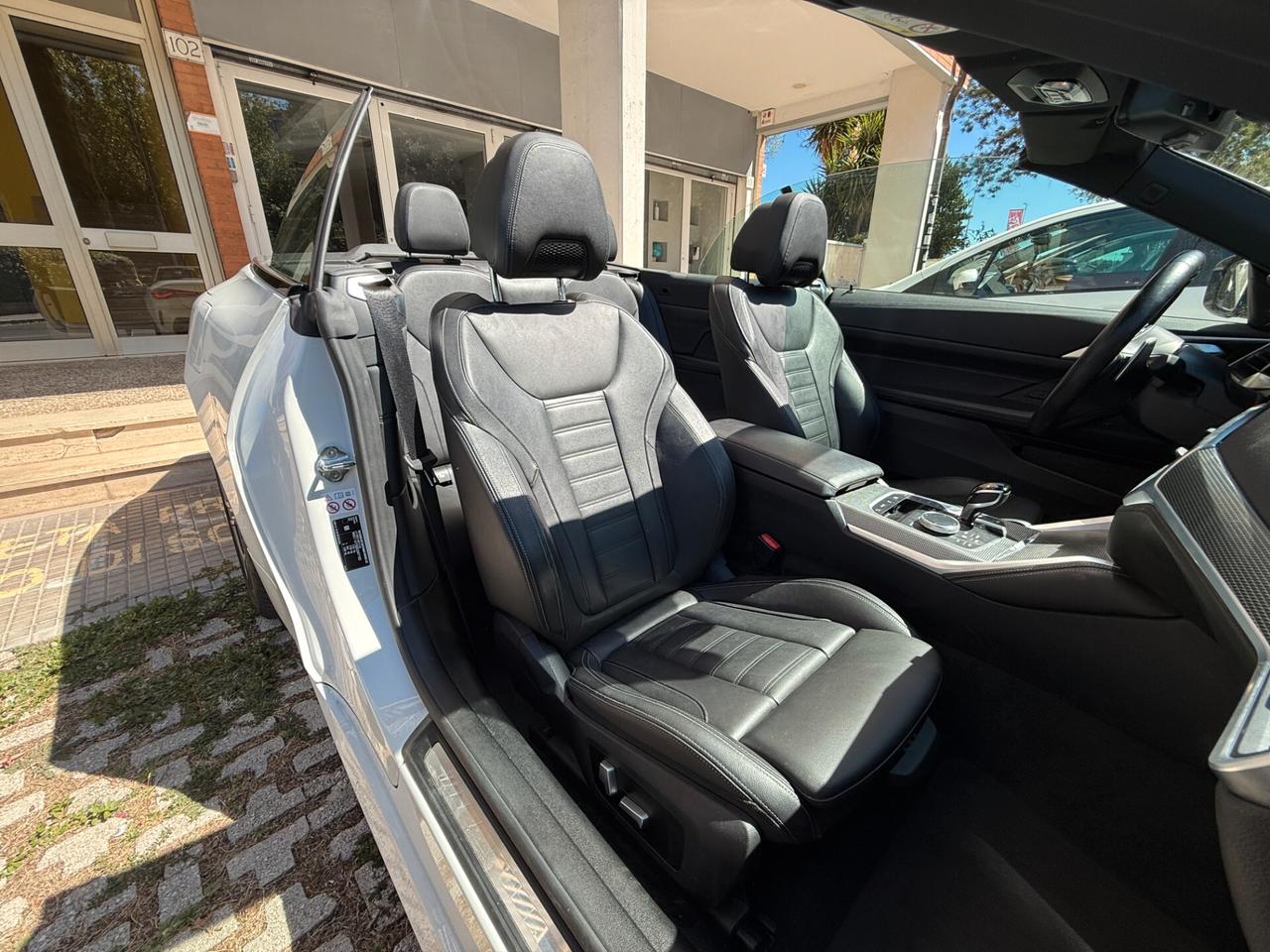 Bmw 420 i M Sport Cabrio full optional prezzo reale no vincolo finanziamento air scarf leve al volante
