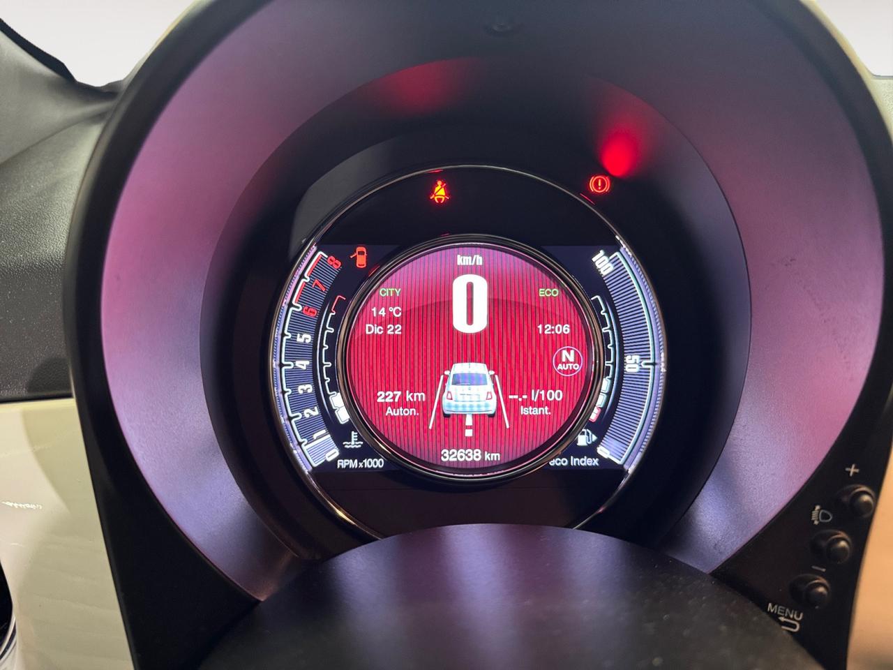 FIAT 500 1.2 Lounge 69cv dualogic IDONEA NEOPATENTATO