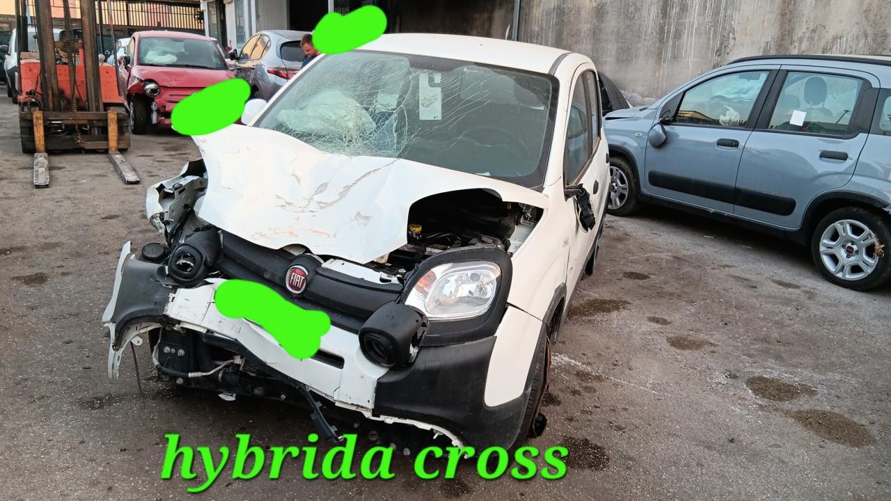 Fiat panda Cross incidentata sinistrata mondialcars 022