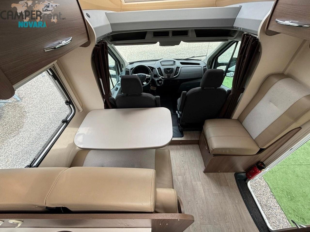 Chausson FLASH 628 EB - SEMINTEGRALE LETTO NAUTICO