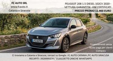 Peugeot 208 1.5 102CV 2020