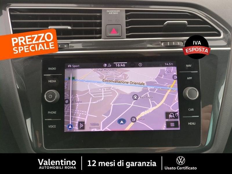 Volkswagen Tiguan 2.0 TDI DSG 4M 150 CV SCR Elegance