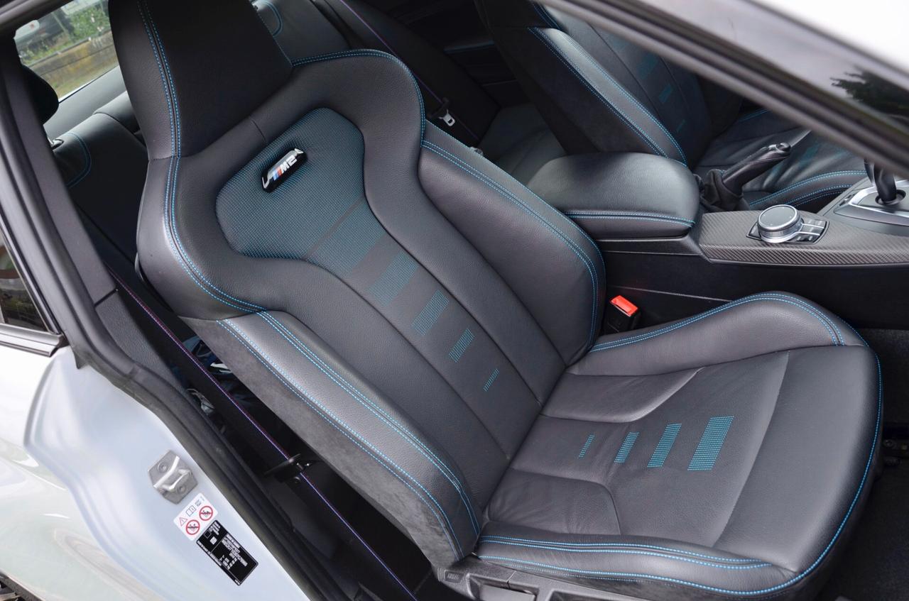 BMW M2 COUPE 3.0 COMPETITION 411cv DKG, TUTTI SERVICE UFF BMW, UFF ITALIANA, EURO 6D, HI-FI HARMAN/KARDON, RETROCAMERA, PERMUTE