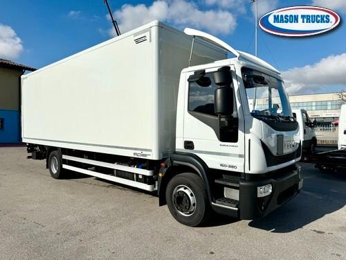 IVECO EUROCARGO 160-280P furgonatura e sponda, 2022, km 110.000