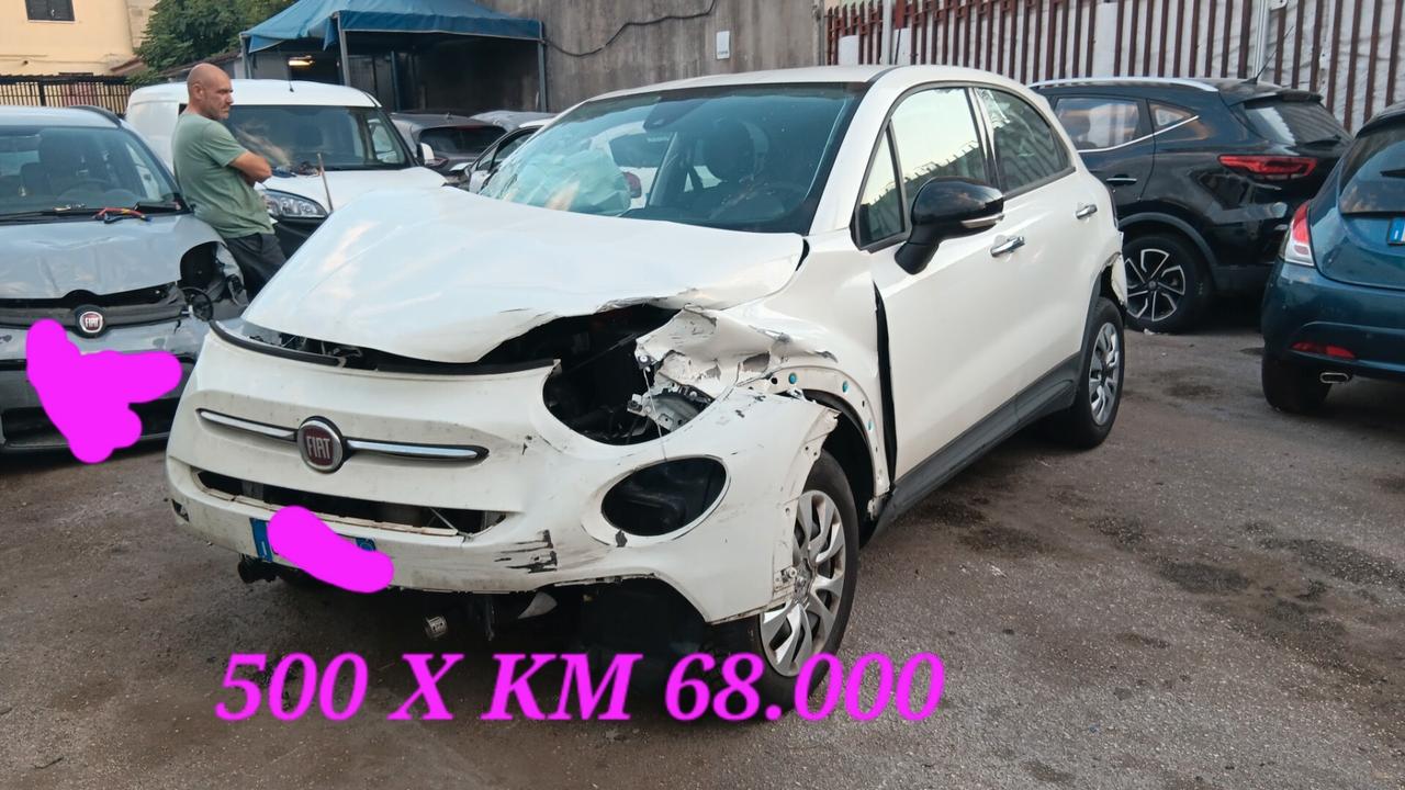 Fiat 500X incidentata sinistrata mondialcars 022