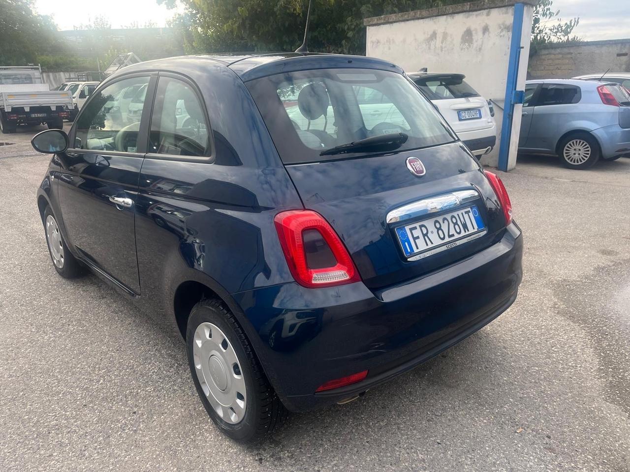 Fiat 500-1.2 benz-km 80000-09/2018
