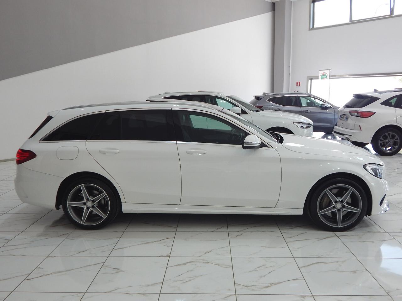 Mercedes-Benz C 250 d SW Premium 4matic Aut. TETTO-NAVI-PELLE-PARK-LED