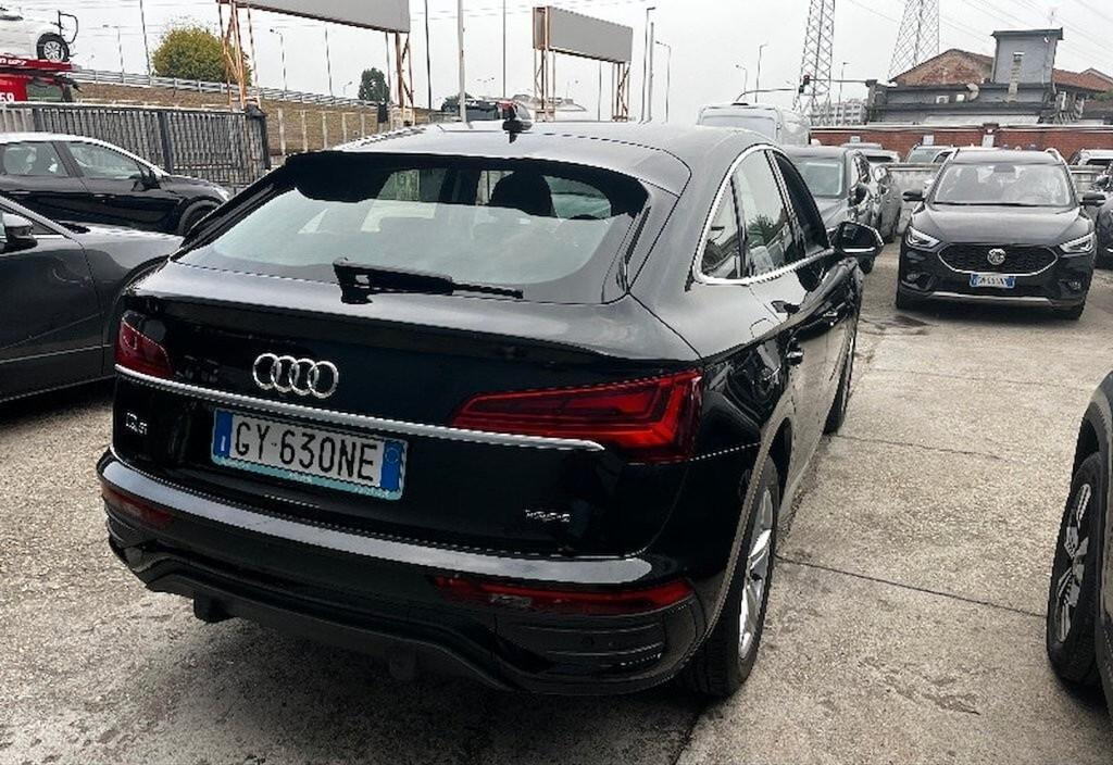AUDI Q5 SPORTBACK 40 TDI 204CV S-TRONIC QUATTRO BUSINESS ADVANCED ( FARI LED - VIRTUAL COCKPIT - CRUISE - CLIMA TRIZONA - NAVI - MIRROR - PDC - TELECAMERA POST. - CERCHI 18 )