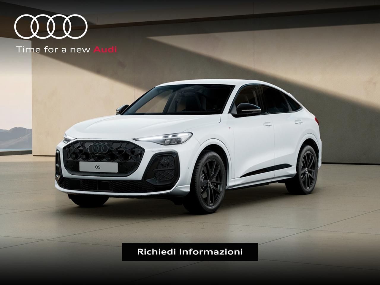 Audi Q5 sportback 2.0 tdi mhev+ s line edition quattro 204cv s-tronic