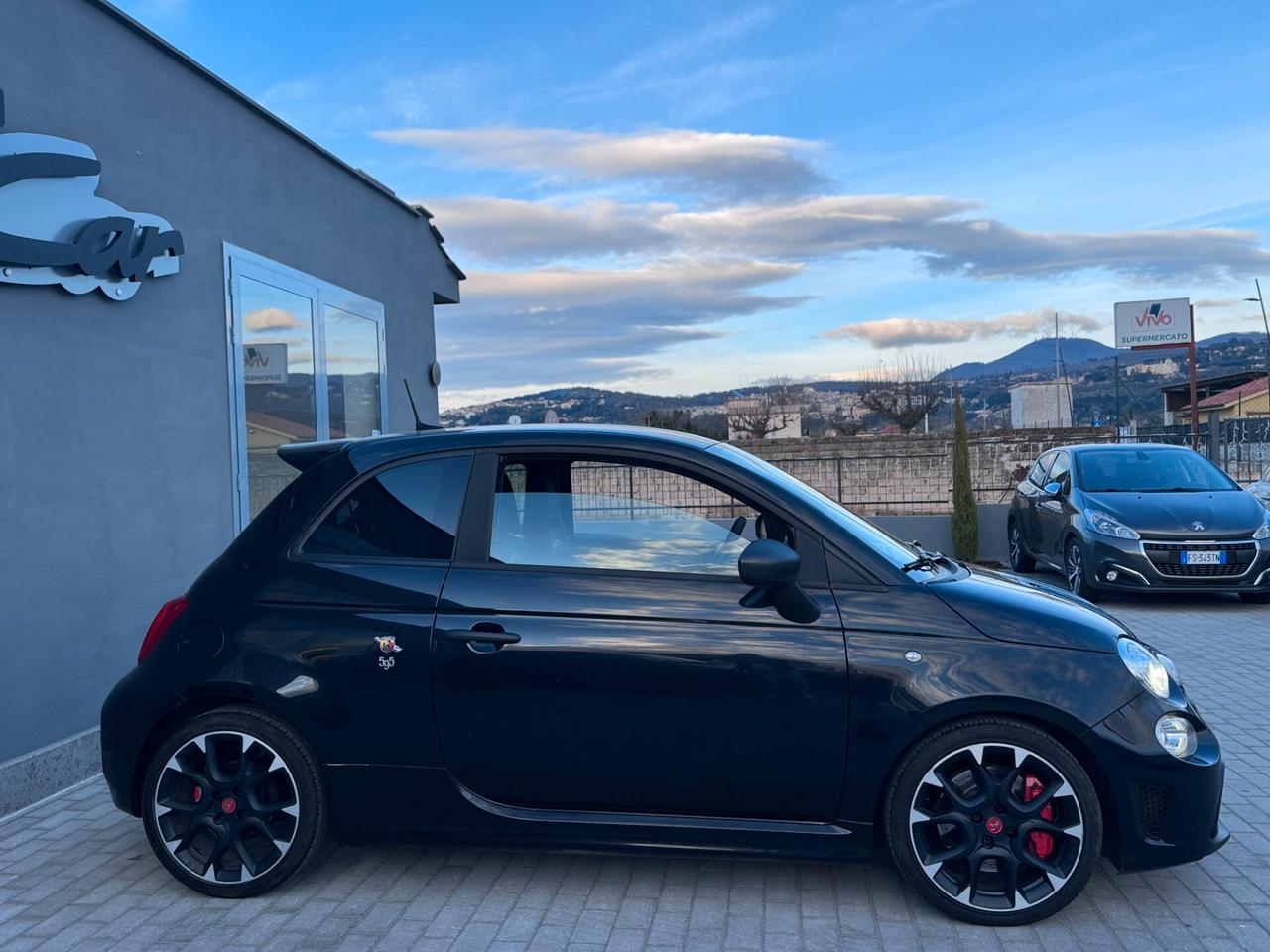 Abarth 595 1.4 Turbo T-Jet 180 CV Competizione CARBONIO SABELT FULL UNI PRO TAGLIANDI CERT