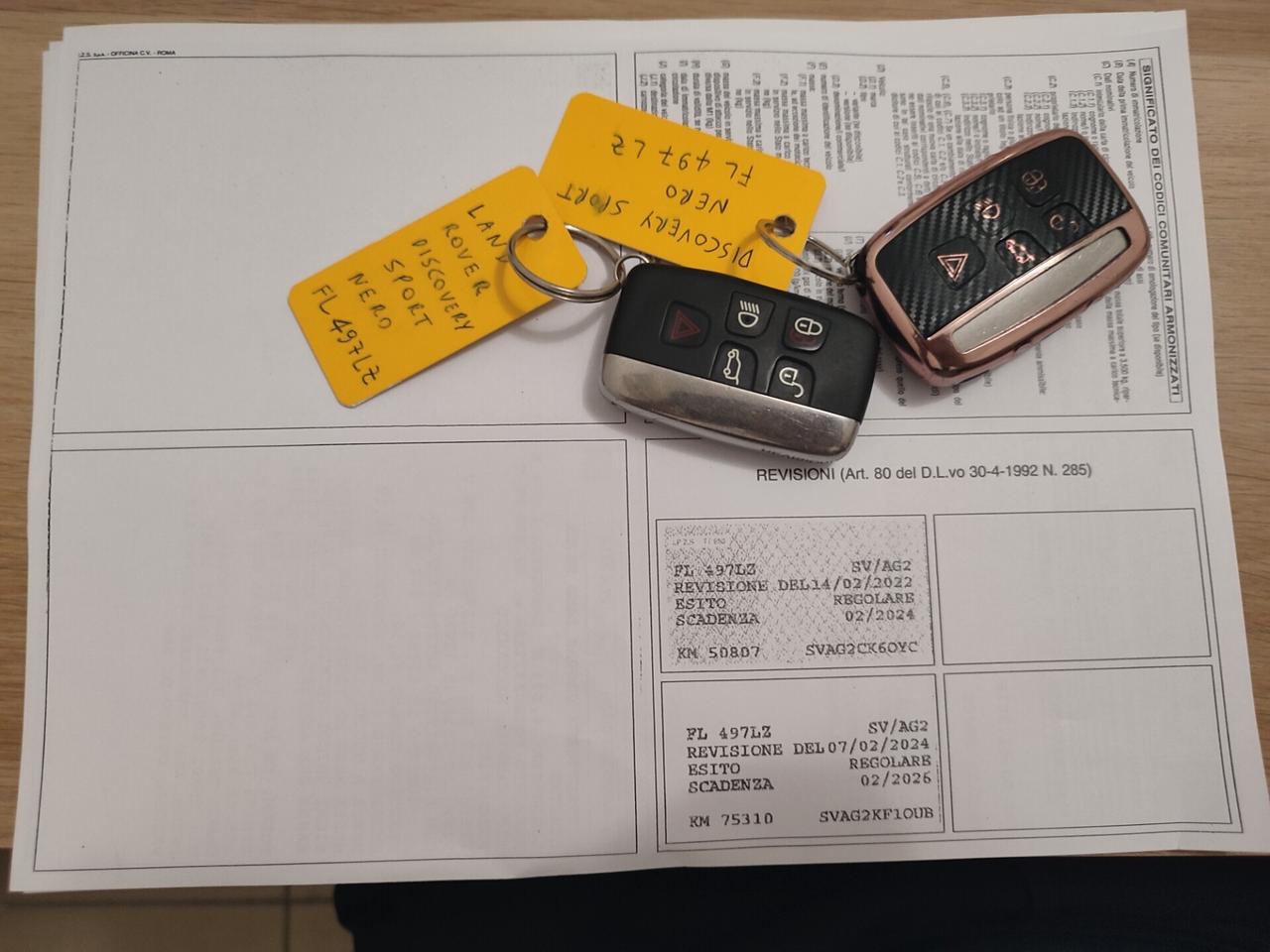 LAND ROVER DISCOVRY DEL 2018 DIESEL EURO6 POCHI KM