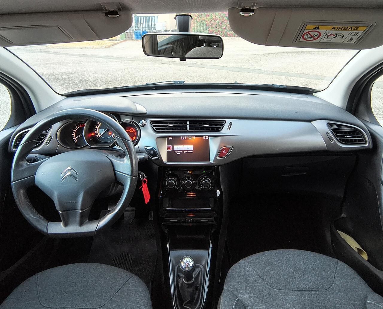 Citroen C3 BlueHDi 1.6 75cv - Km 97680 Uniproprietario