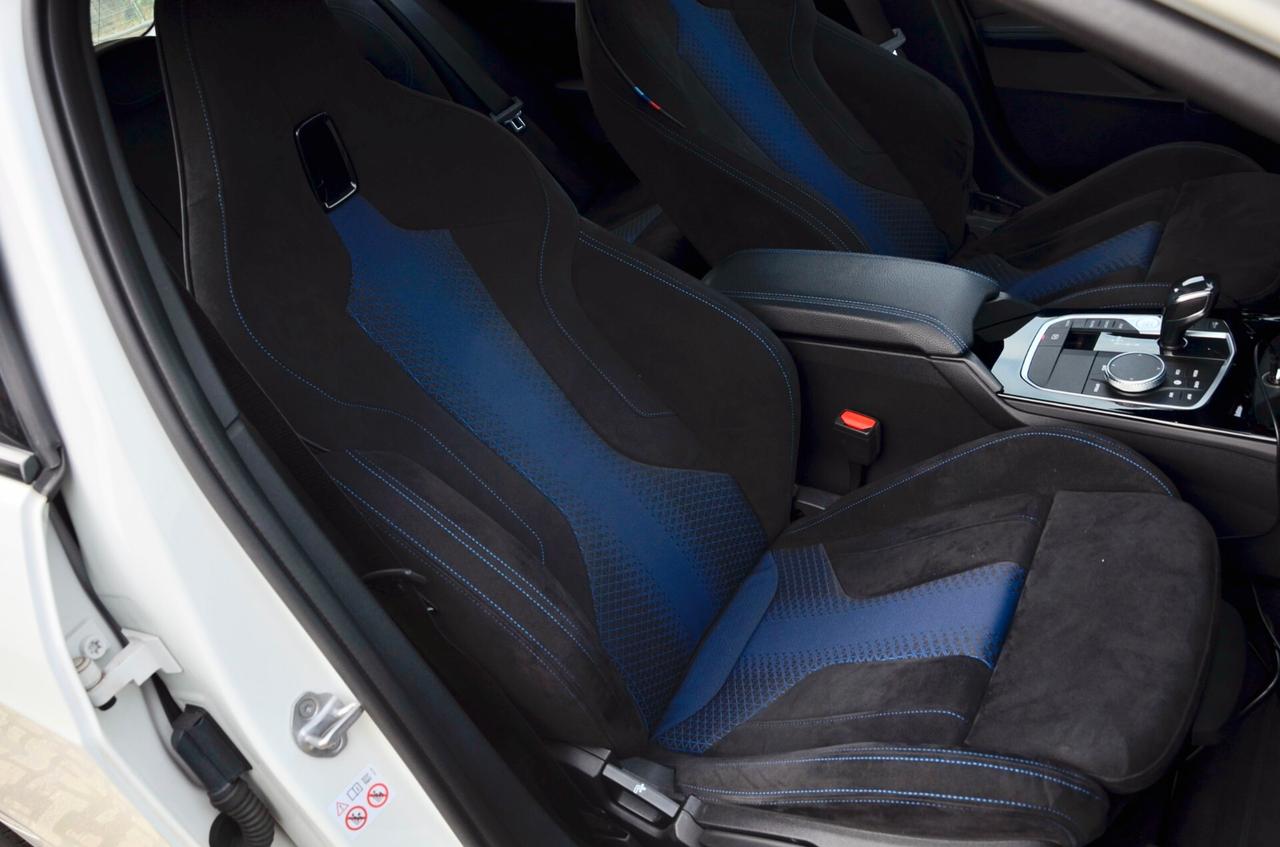 BMW 118i MSPORT 5p 136cv AUTO, UFF ITALIANA, EURO 6D, FARI LED, SEDILI IN ALCANTARA, 18", PERMUTE