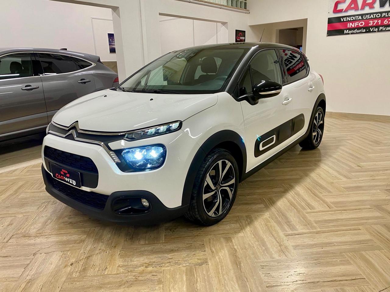 CITROEN NEW C3 1.5 BlueHDi SHINE FULL LED NAVY CAM 2022