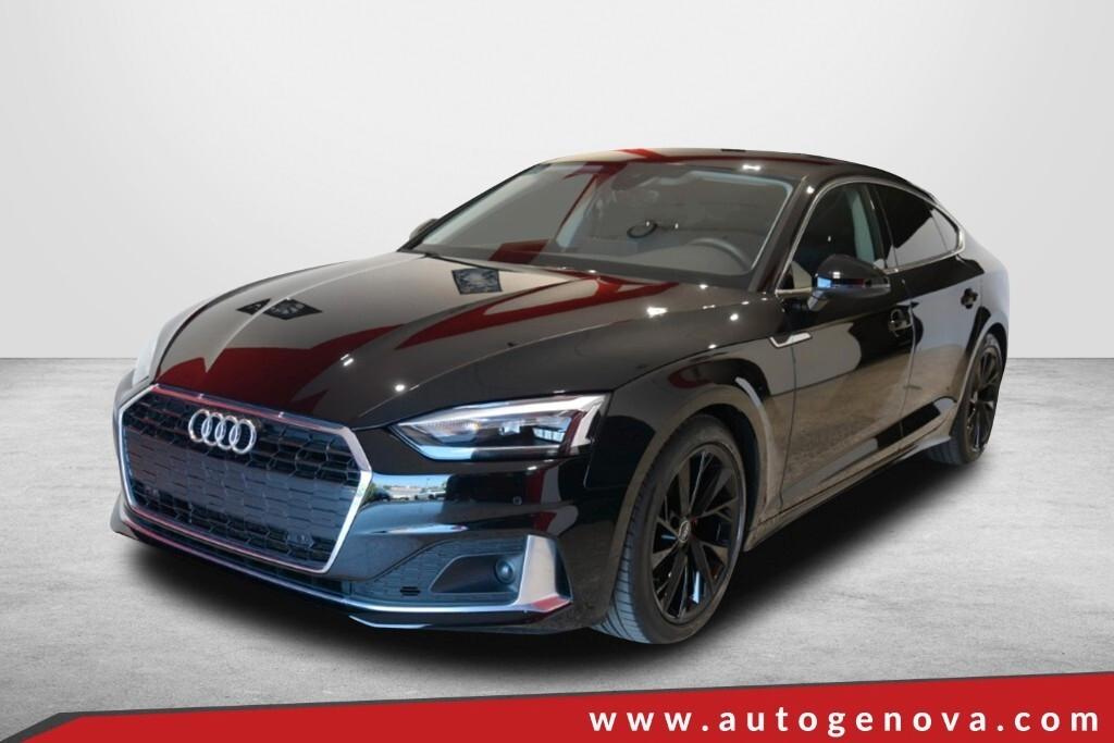 AUDI A5 SPORTBACK 35 TDI 163CV S-TRONIC BUSINESS ADVANCED ( FARI LED - CRUISE - NAVI - MIRROR - PDC - TELECAMERA POST. - CERCHI 18 )