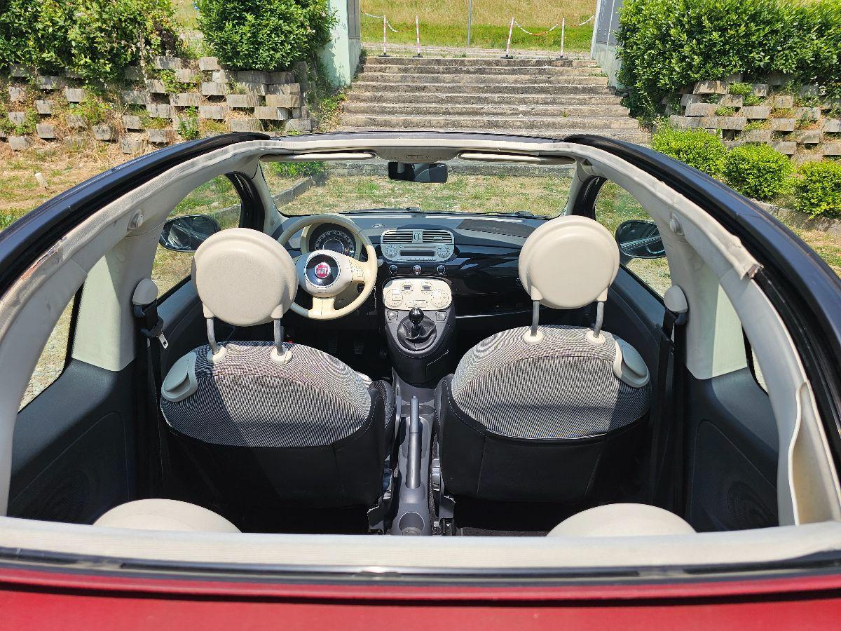 FIAT 500C 0.9 BENZINA 135.000KM 2011 GARANZIA 12M