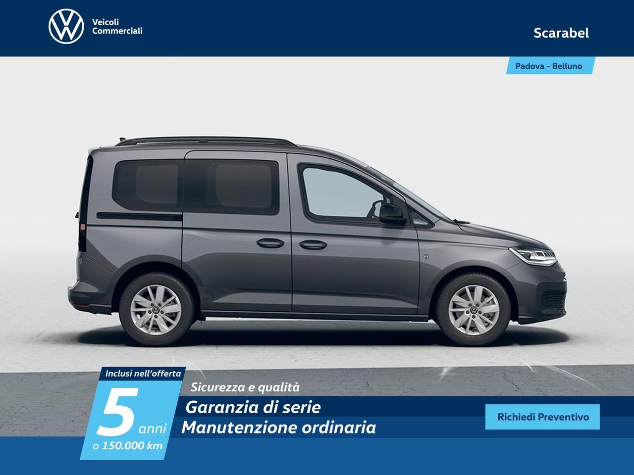 Volkswagen Caddy 2.0 tdi 122cv 4motion life