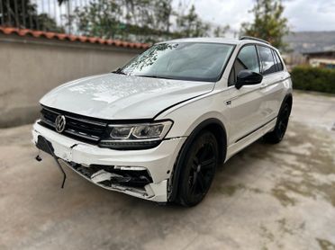 VW Tiguan 1.6 TDI 115CV R-Line - 2019 Incidentata