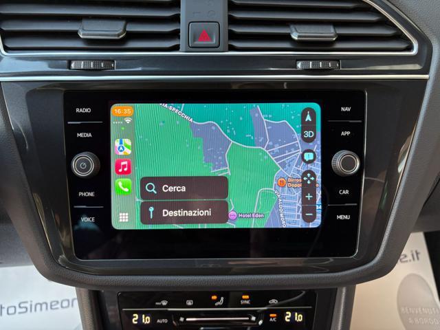 VOLKSWAGEN Tiguan 2.0 TDI 150 CV SCR DSG R-Line LUCI AMBIENTE