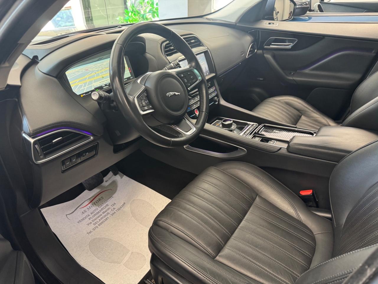 Jaguar F-Pace 2.0 D 180 CV AWD R-Sport Tetto