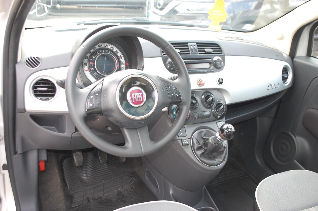 Fiat 500 1.2 Lounge 69CV GPL Uff Italy Tetto USB Lega