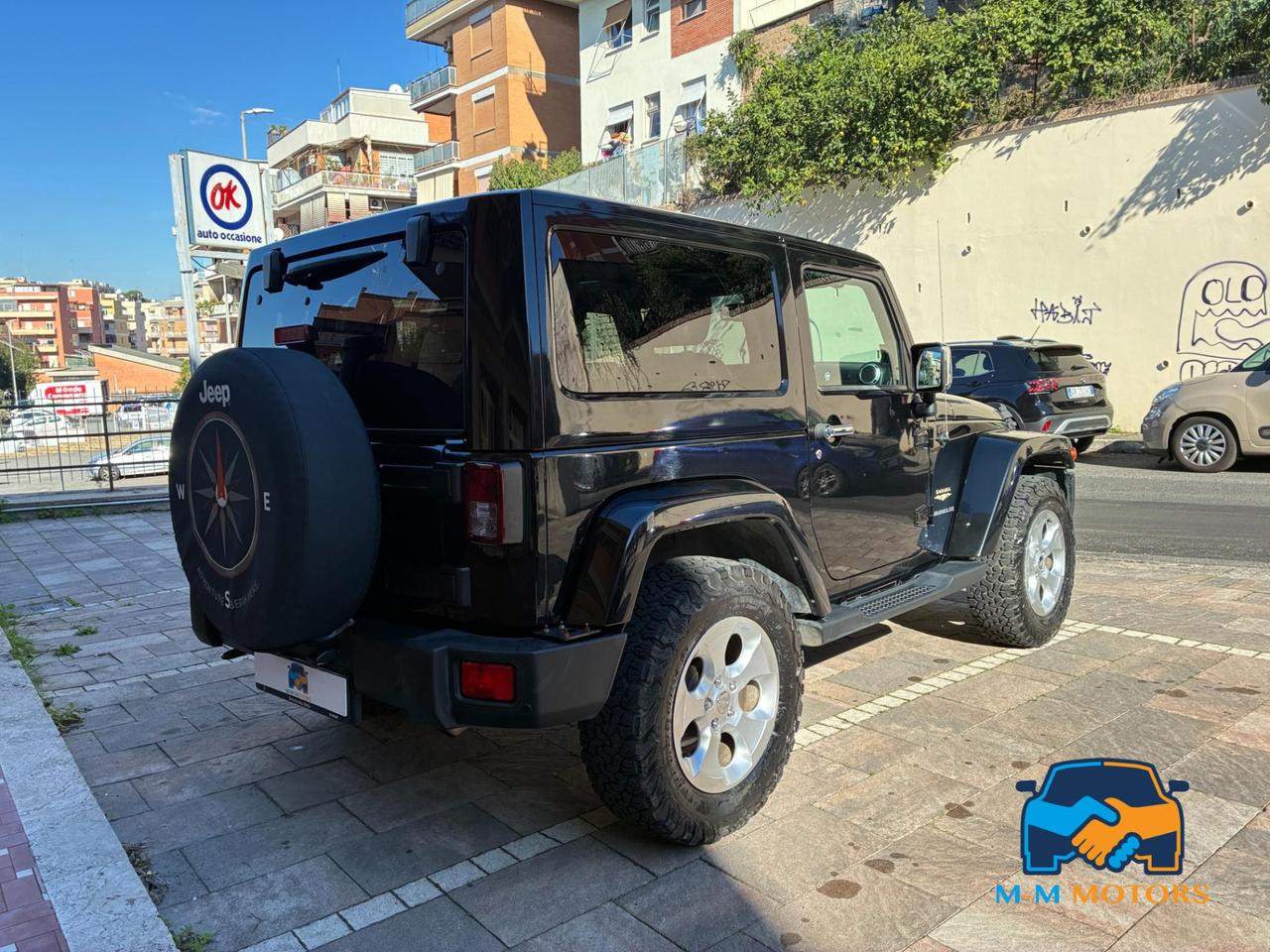 Jeep Wrangler 2.8 crd Sahara 3p auto 200 cv