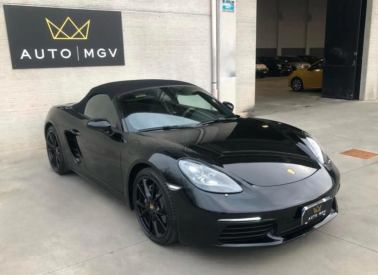 Porsche 718 Boxster 2.0-MANUALE-PORSCHE APPROVED 111 CONTROLLI UFFICIALI