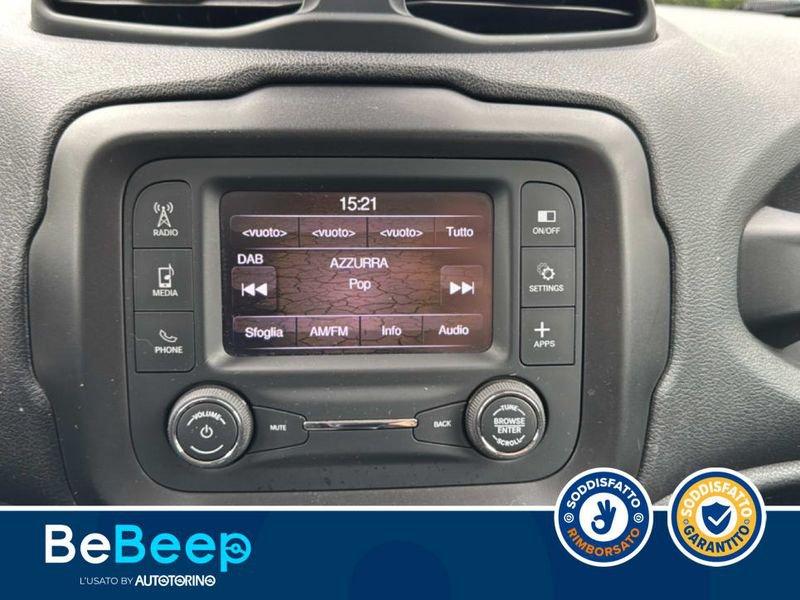 Jeep Renegade 1.6 MJT LONGITUDE 2WD 120CV DDCT