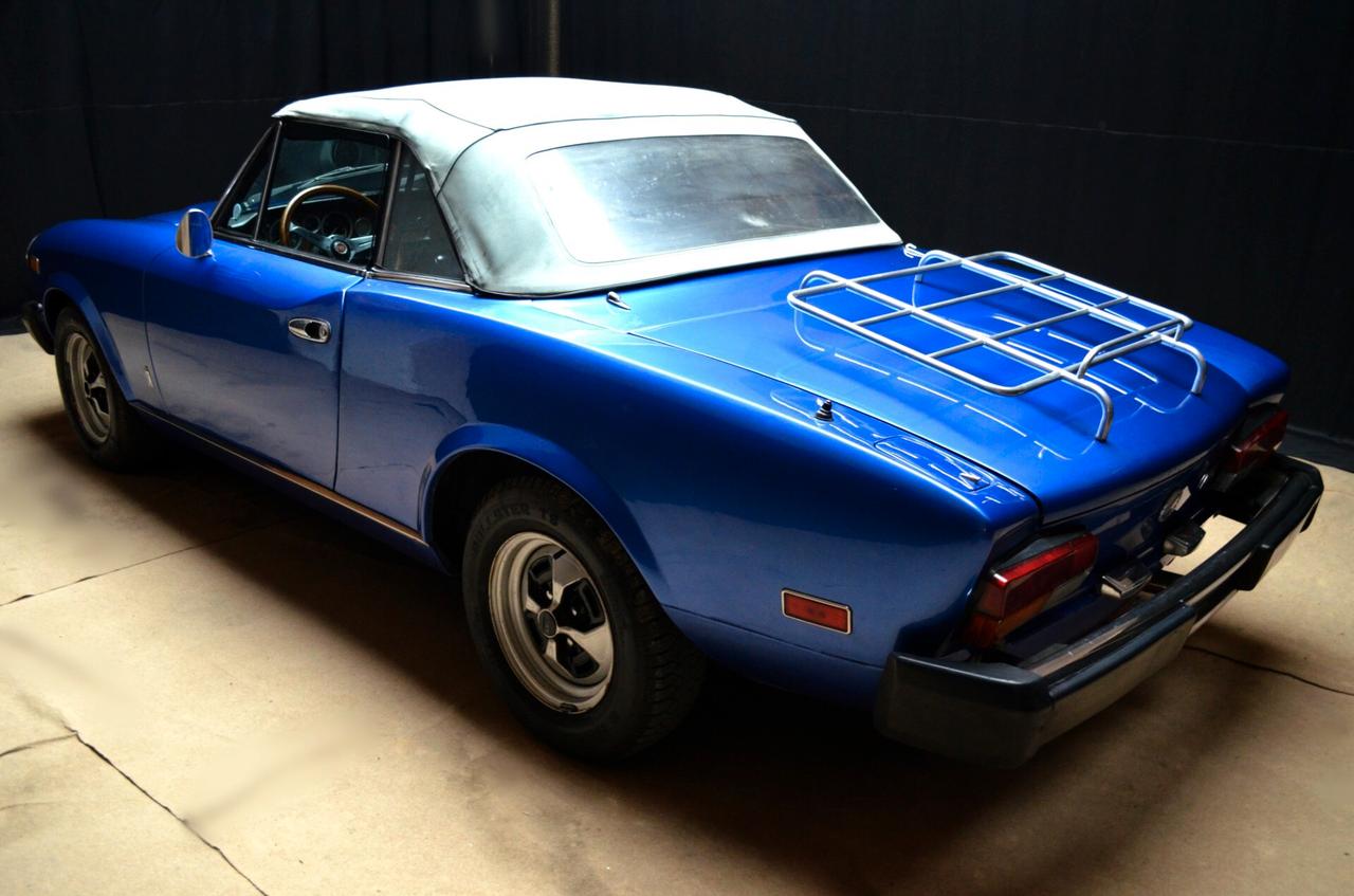 Fiat 124 Spider Sport Pininfarina 2.0 anno 1980 certificata ASI con C.R.S