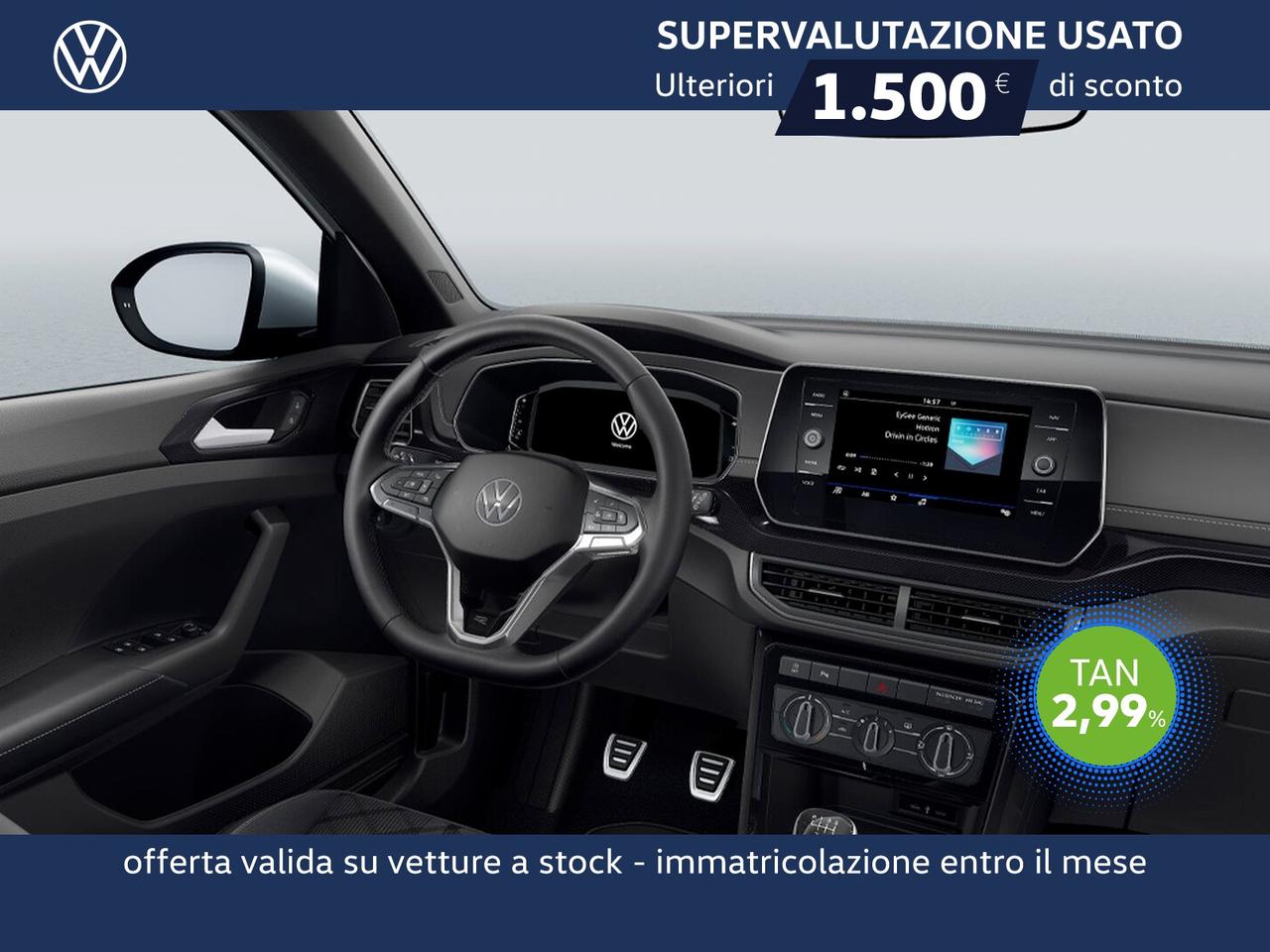 Volkswagen T-Cross 1.0 tsi r-line plus 115cv