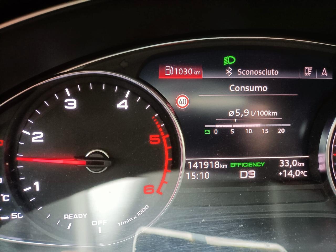 Audi A4 Avant 40 TDI S tronic LED+TETTO-18"-GANCIO